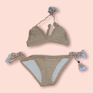 She made me crotchet bikini